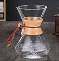 Cafetera estilo Chemex 600ML diseño octogonal